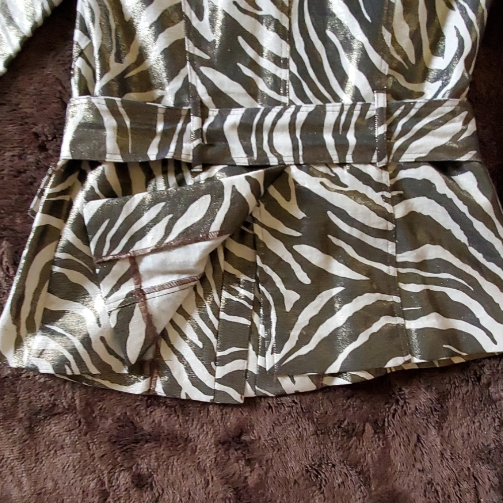 Cache Metallic Safari Jacket - image 6